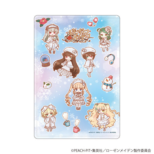 『ローゼンメイデン』キャラクリアケース07/集合デザイン(レトロアートイラスト)